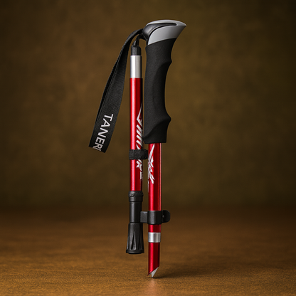 Trekking Poles Lightweight Aluminum Adjustable Foldable Hiking Sticks