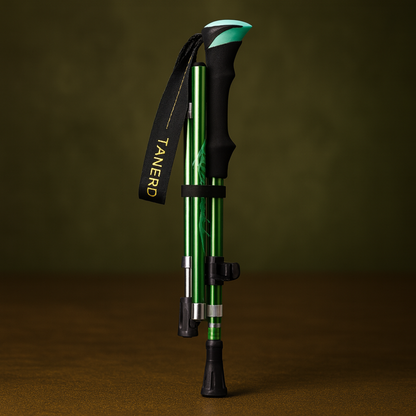 Trekking Poles Lightweight Aluminum Adjustable Foldable Hiking Sticks