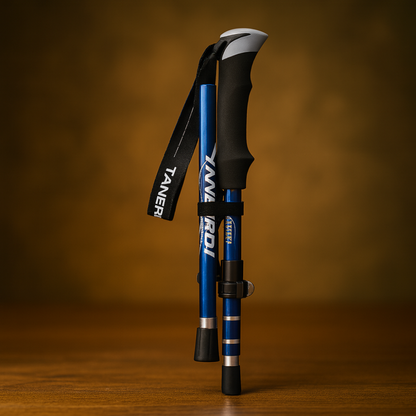 Trekking Poles Lightweight Aluminum Adjustable Foldable Hiking Sticks