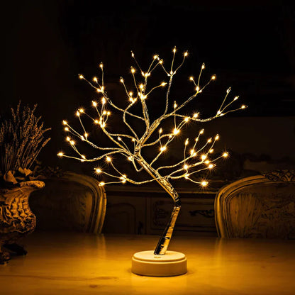 Luz LED para árbol con ramas ajustables