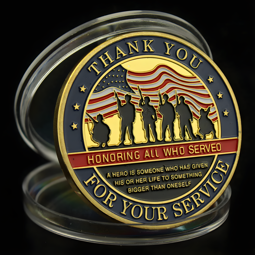 US Military Challenge Coin Veteran Souvenir Collectible Gift