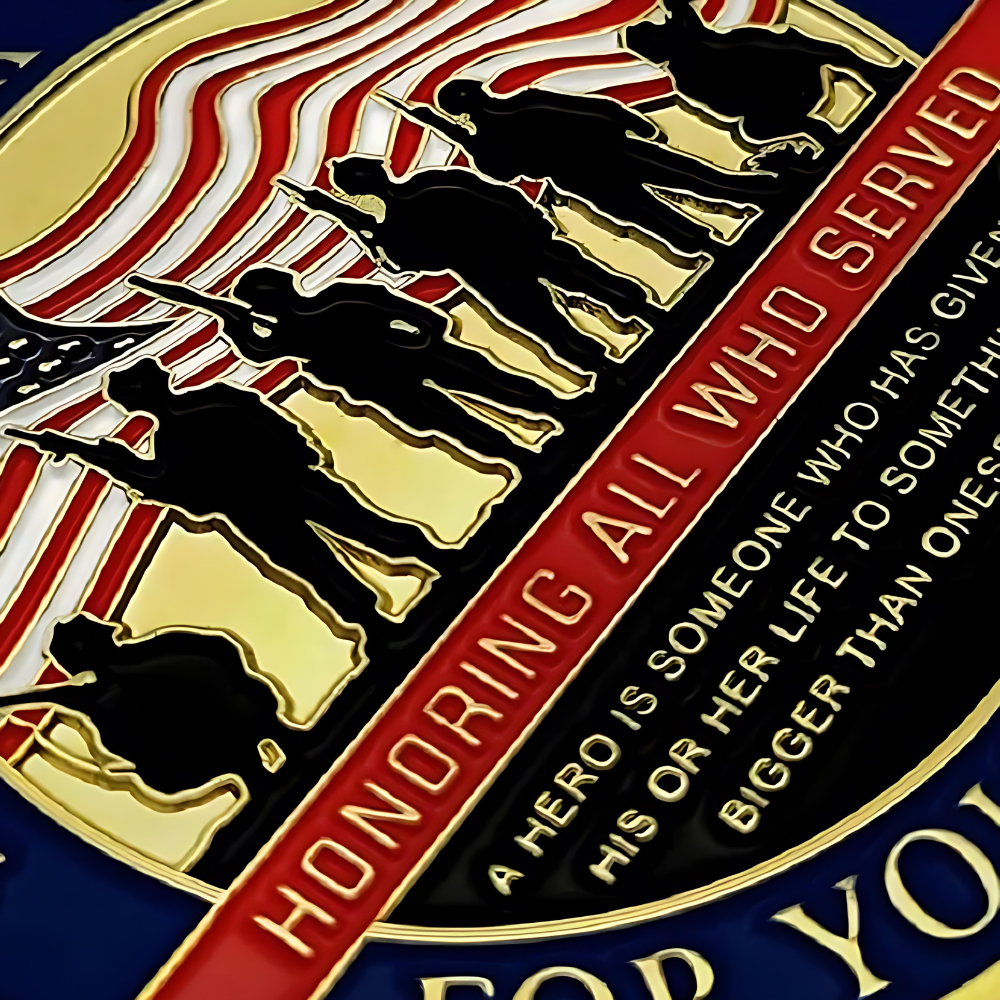 US Military Challenge Coin Veteran Souvenir Collectible Gift