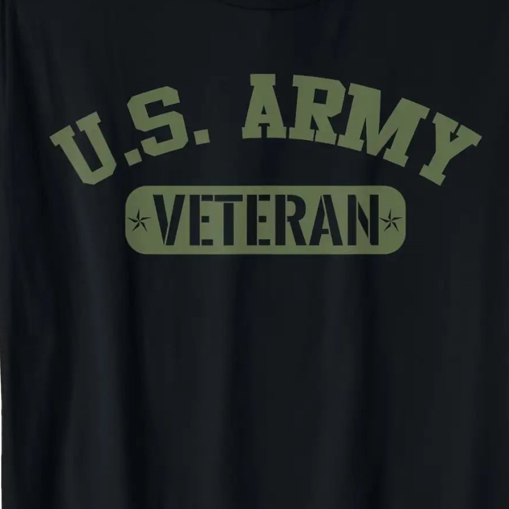 Unisex Graphic Short Sleeve T Shirt Military Casual Veterans Day Top