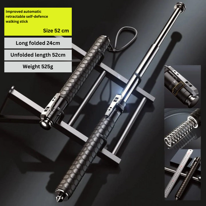 Bastone da passeggio in lega per trekking e ausilio alla mobilità