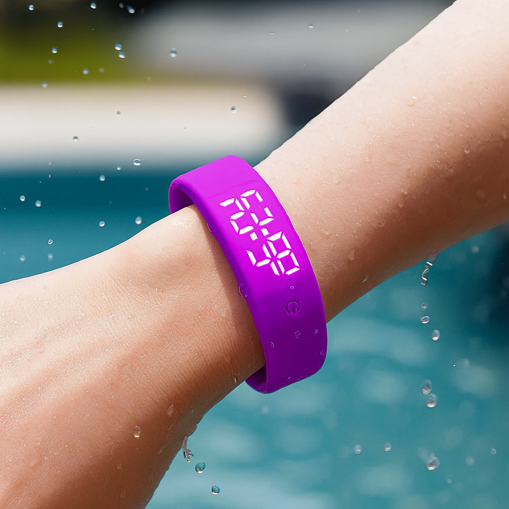 Orologio intelligente digitale impermeabile per fitness