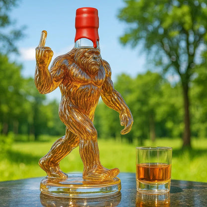 SasquatchSips – Funny Bigfoot Whiskey Bottle - Image 2