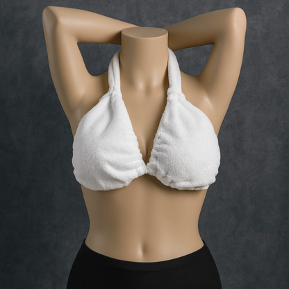 Women's Backless Towel Bra Strapless Large Bust Support
