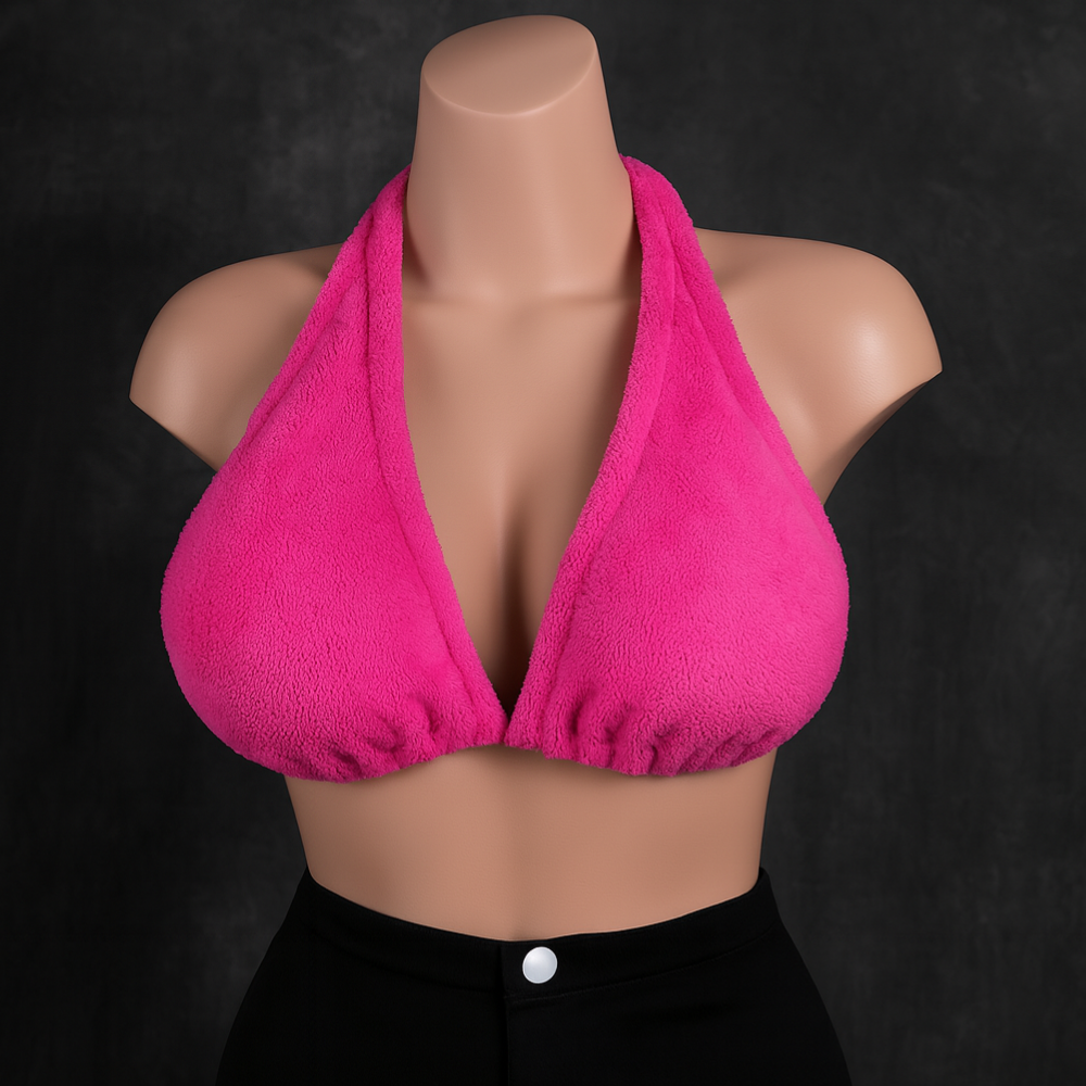 Women's Backless Towel Bra Strapless Large Bust Support