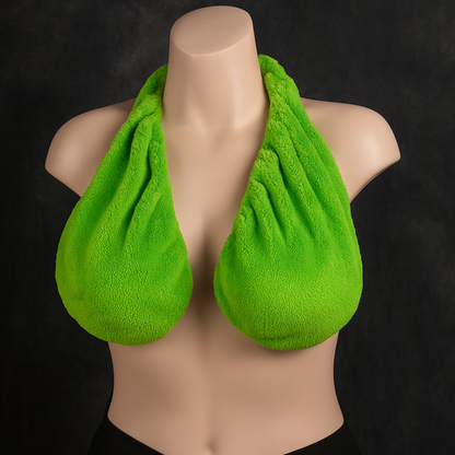 Women's Backless Towel Bra Strapless Large Bust Support