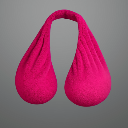 Women's Backless Towel Bra Strapless Large Bust Support