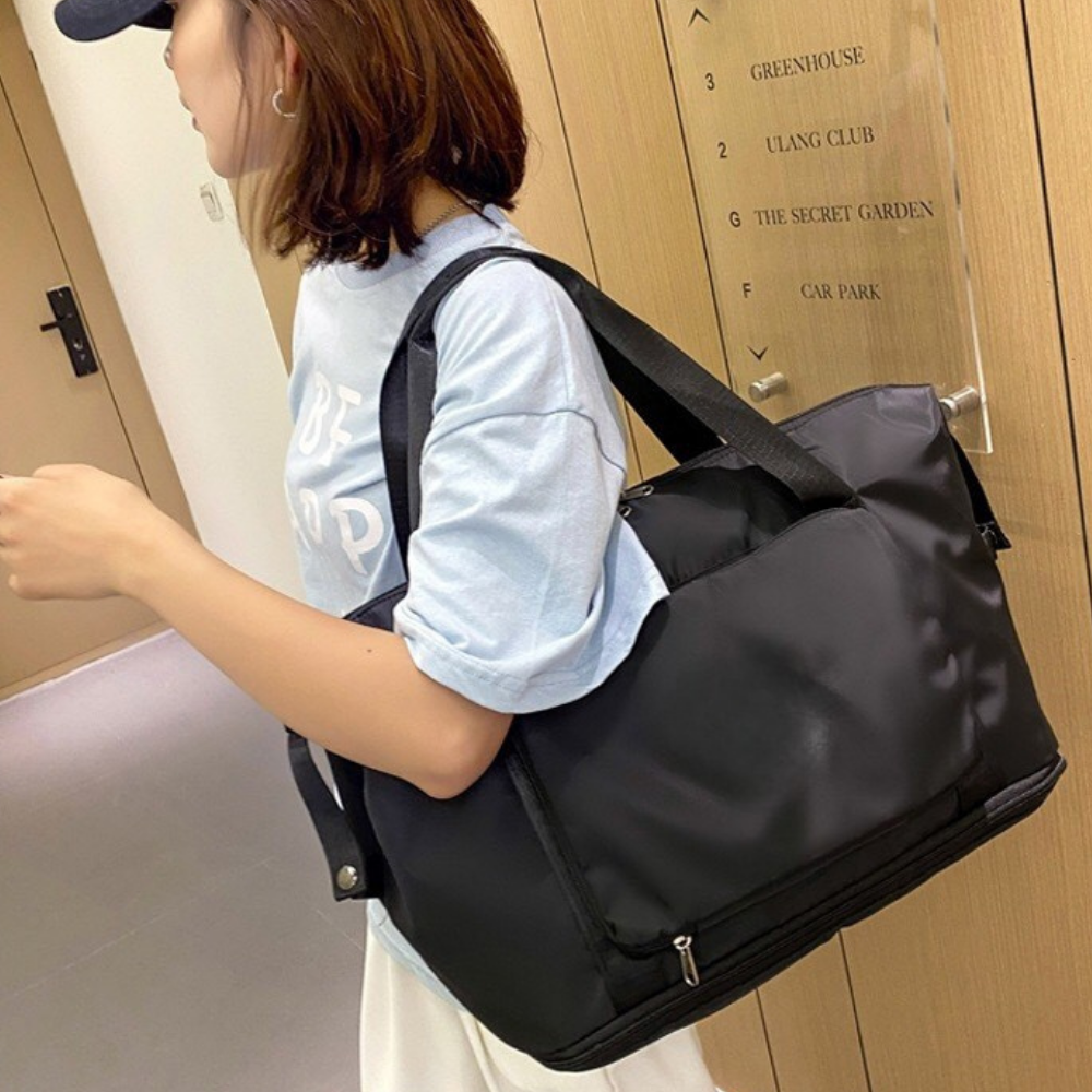 Women Large Travel Tote Bag | Lightweight Durable Weekender