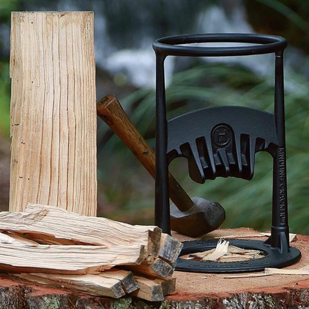 Wood Splitter Heavy Duty Steel Manual Log Splitter Firewood