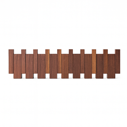 Wood Wall Key Coat Rack Magnetic Folding Hooks Entryway Organizer