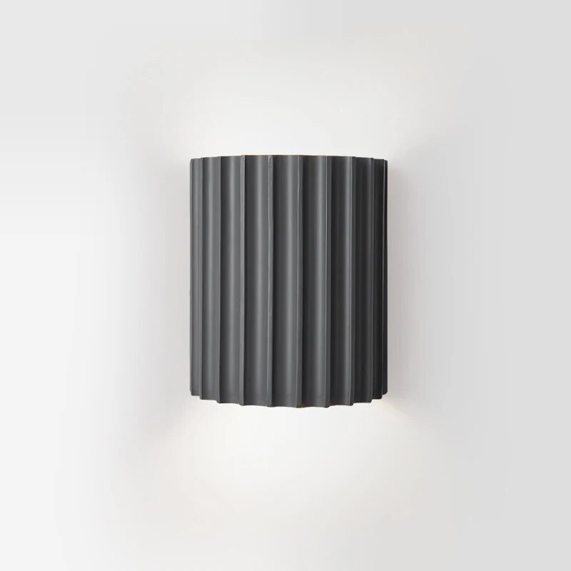 Lámpara de pared de resina moderna para uso interior