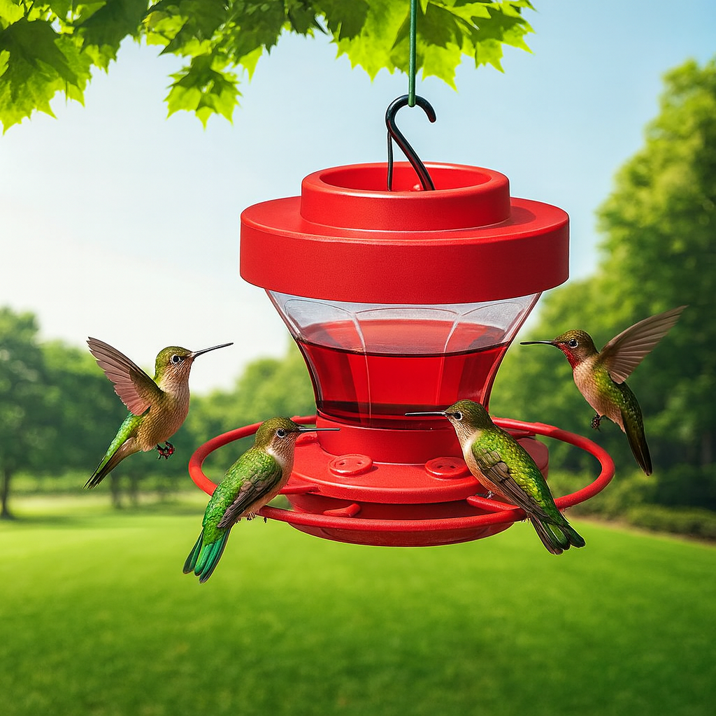 Mangeoire suspendue pour nectar de colibri
