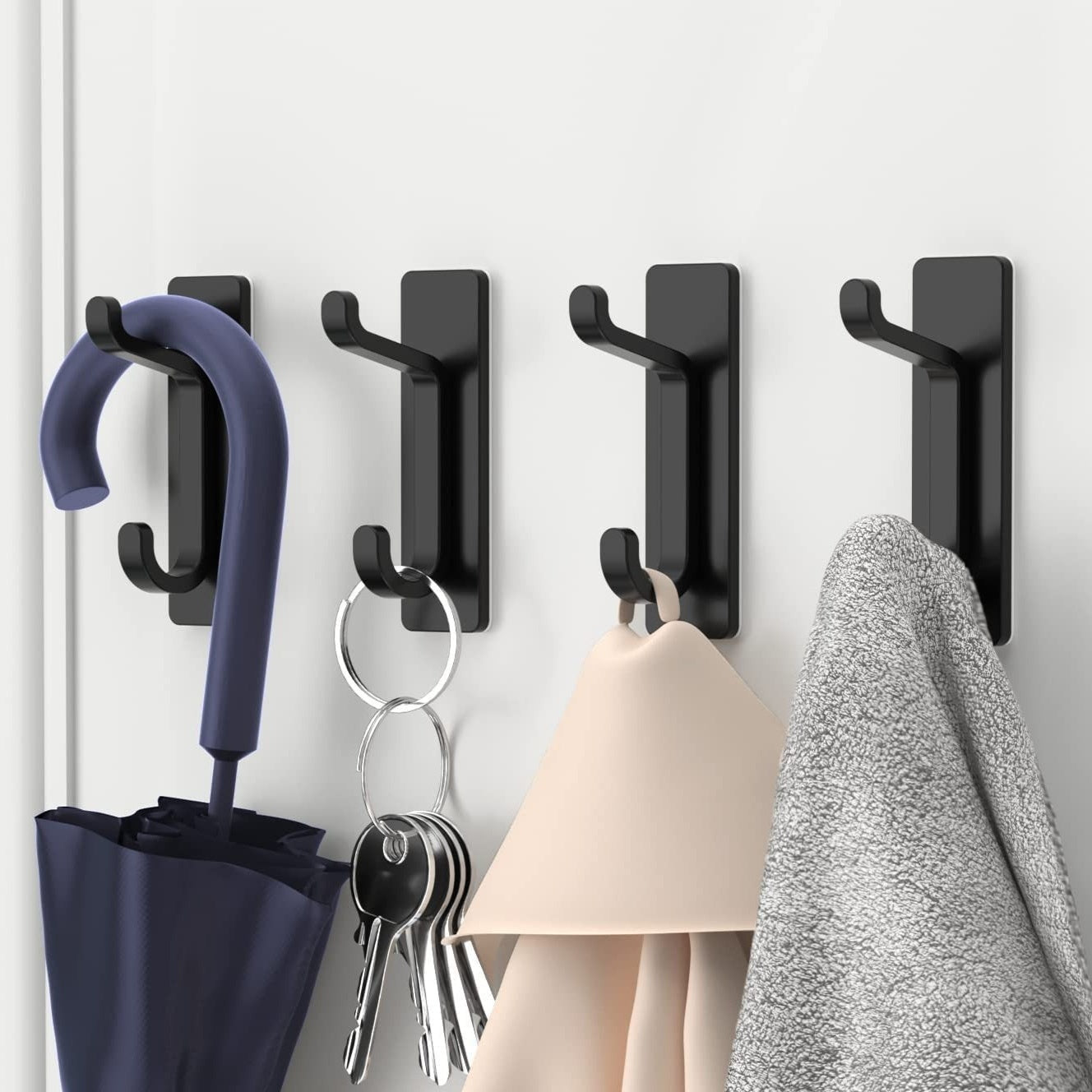 GripHook – Heavy-Duty Wall Hooks 4-Pack