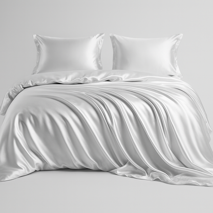 Zestaw pościeli z podwójną satyną jedwabną