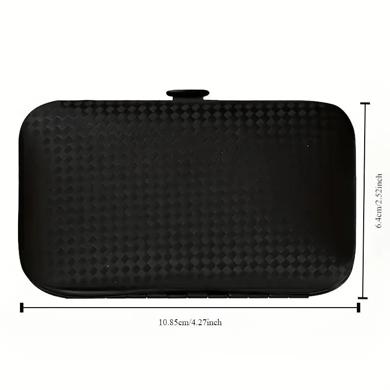 Juego de cortaúñas | Kit de aseo de acero inoxidable para viajes