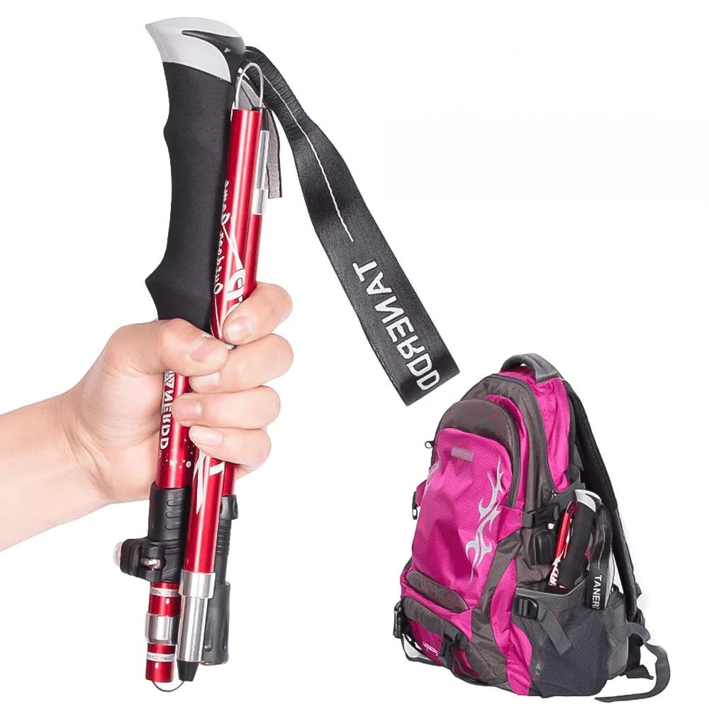 Hiking Poles Lightweight Foldable Aluminium Support