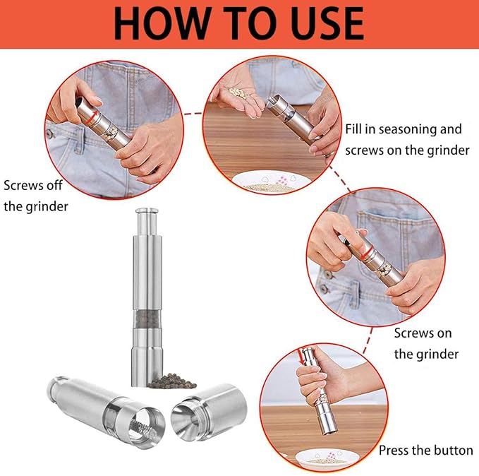 SpiceFlow – Easy Press Grinder Mill