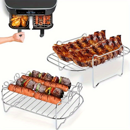 Air Fryer Accessories Set with BBQ Skewers