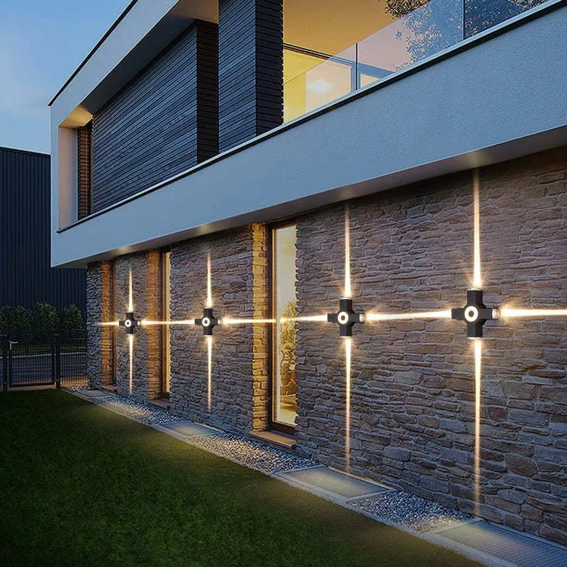 Wall Light Modern Acrylic Outdoor LED Lamp