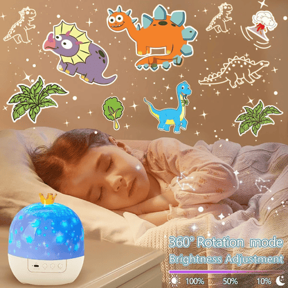 StarryWorld – 15-Scene Kids Projector Night Light