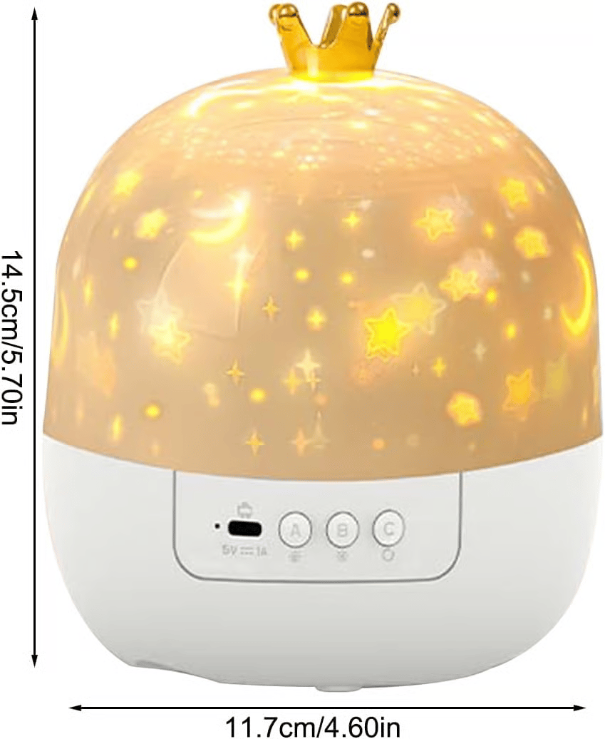 StarryWorld – 15-Scene Kids Projector Night Light