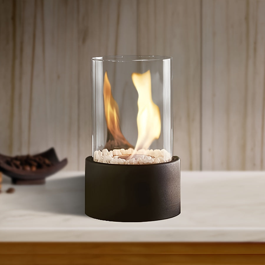 Tragbarer Tisch-Metall-Innenkamin