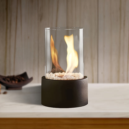 Tragbarer Tisch-Metall-Innenkamin