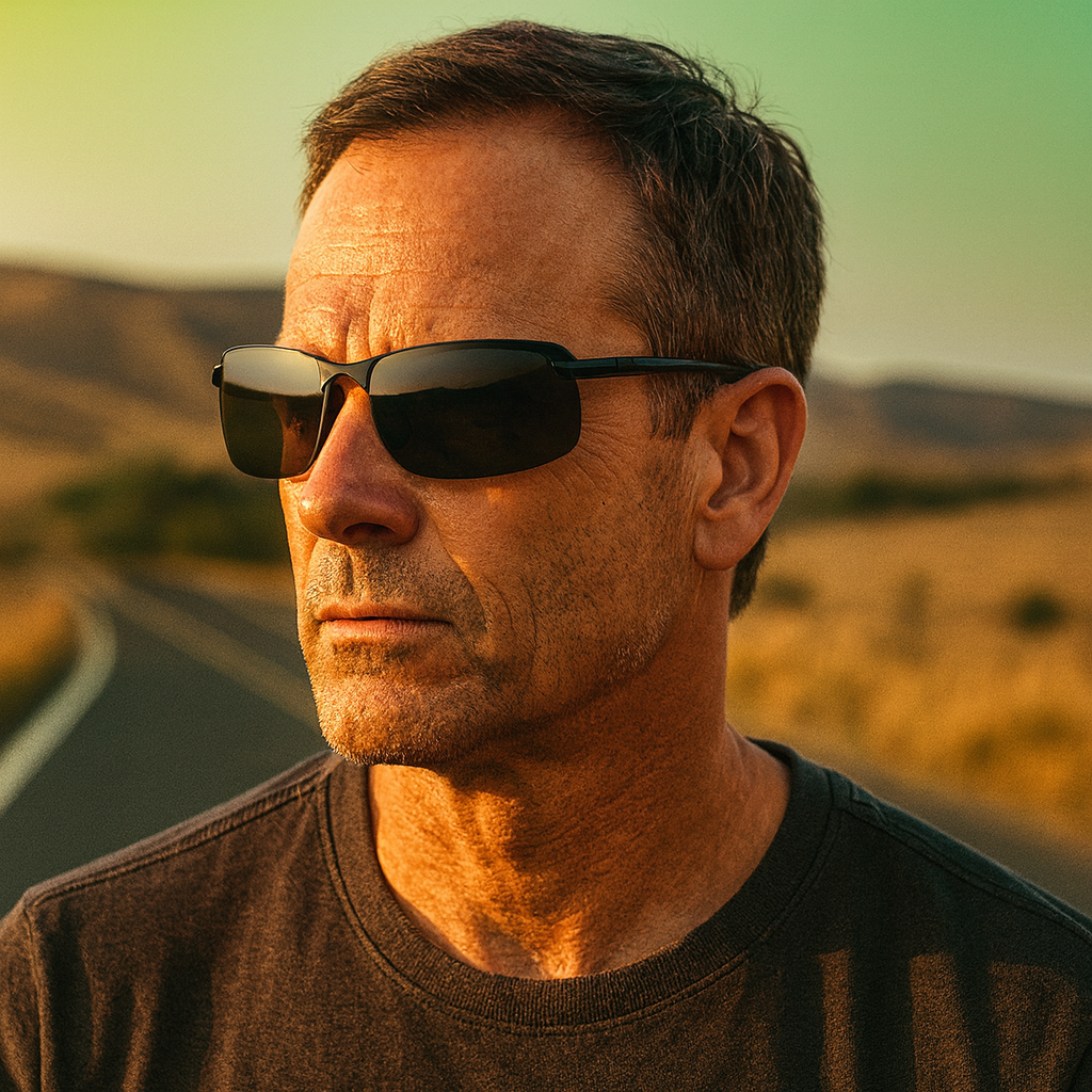 Lunettes de sport polarisées photochromiques