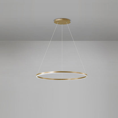 Modern Black LED Pendant Ceiling Light