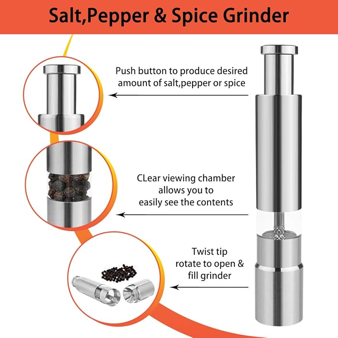 SpiceFlow – Easy Press Grinder Mill