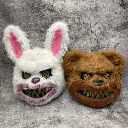 Unisex Scary Furry Costume Mask | Horror Cartoon Style