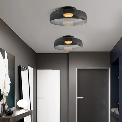 Glass Ceiling Lights Modern Nordic Design