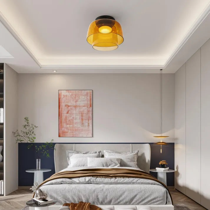 Glass Ceiling Lights Modern Nordic Design
