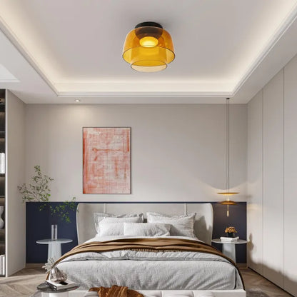 Glass Ceiling Lights Modern Nordic Design