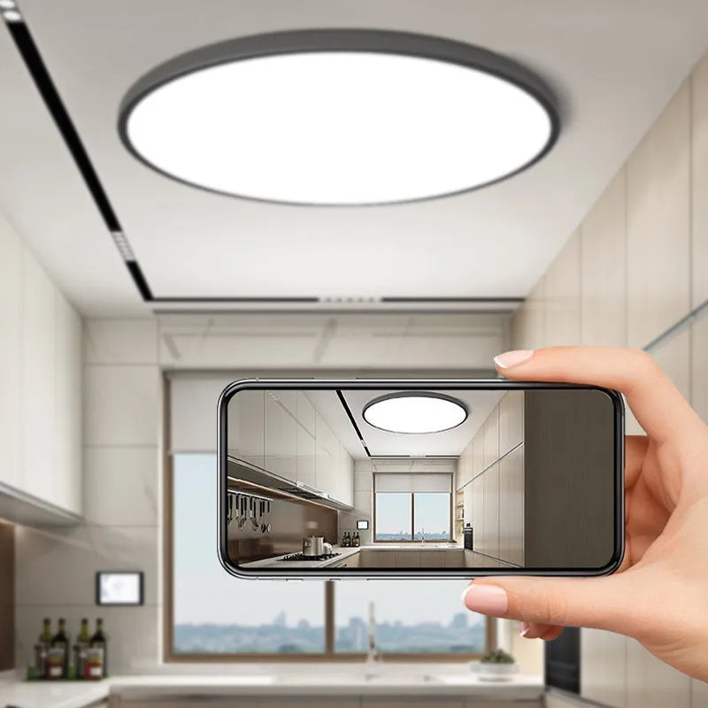 Luci da soffitto impermeabili a LED a montaggio a filo