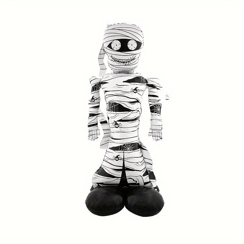 Decorazione Gonfiabile Mummia da Cartone Animato per Halloween | Oggetto Autonomo Spettrale