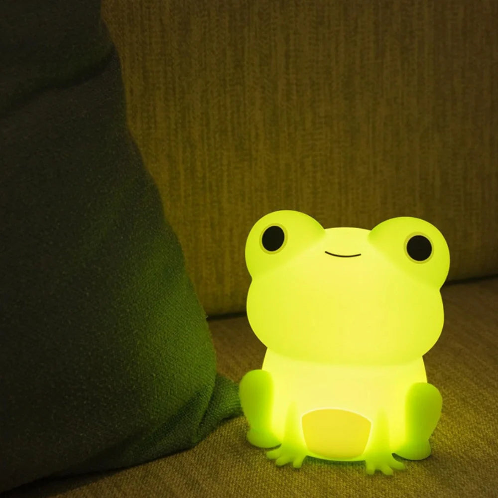 Veilleuse en silicone animal mignon