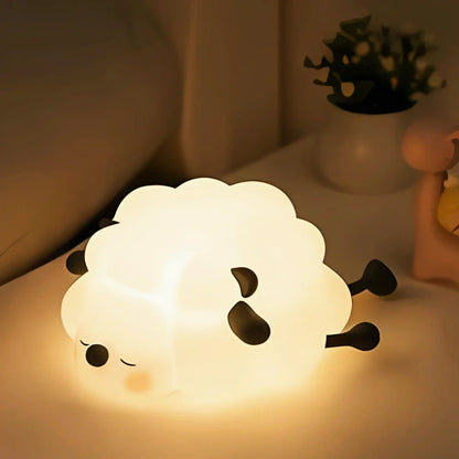 Veilleuse en silicone animal mignon