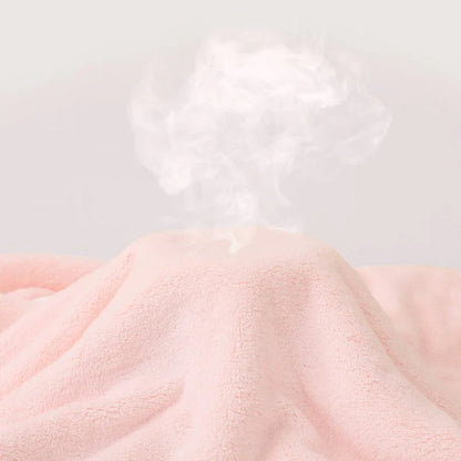 Kapuzenbademantel Poncho | Schnell trocknendes Handtuch Loungewear