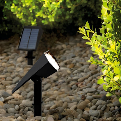 Lumière de jardin extérieure à spot solaire