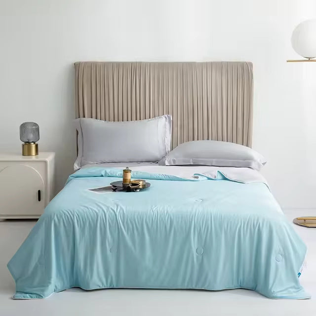 Manta ligera transpirable y refrescante para cama