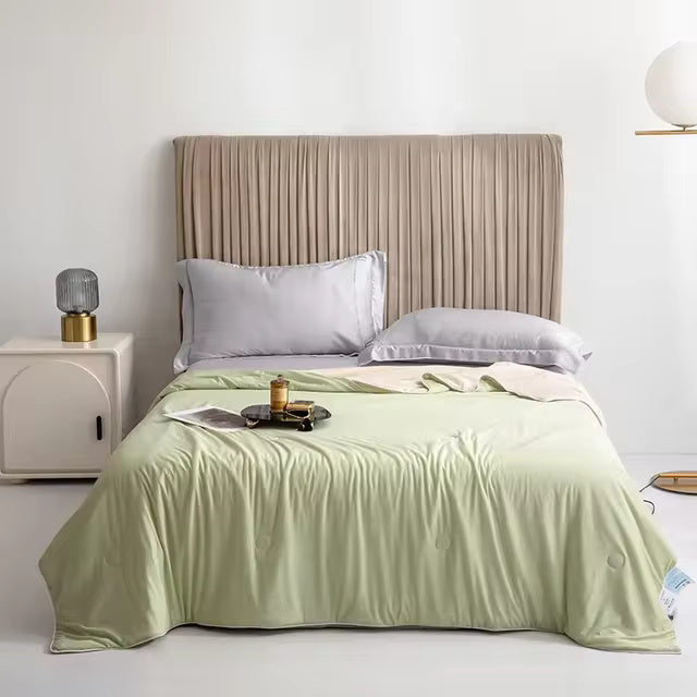 Manta ligera transpirable y refrescante para cama