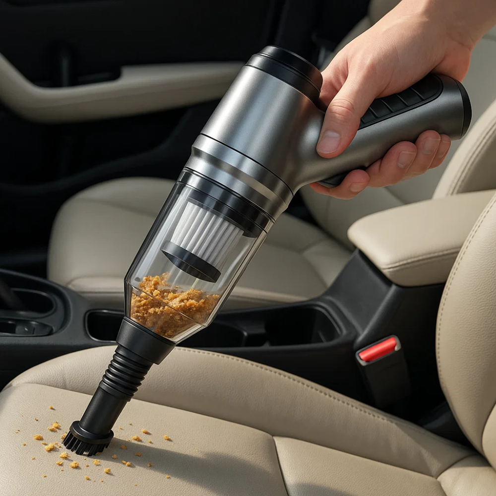 Cordless Car Vacuum Cleaner Portable Suction