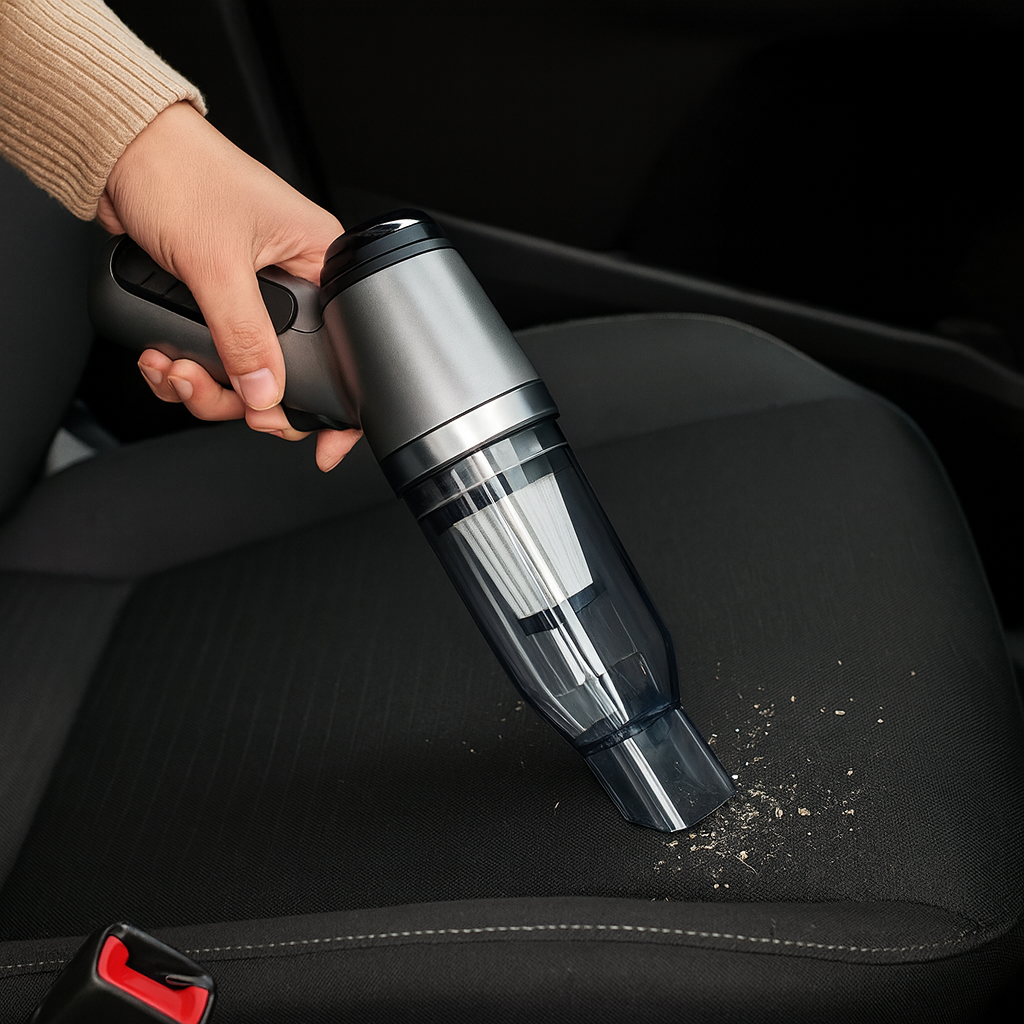Cordless Car Vacuum Cleaner Portable Suction