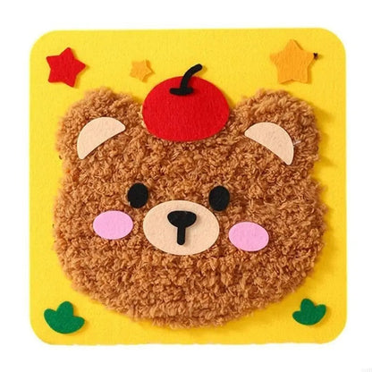 Kinder Bastel Tier Kunst Set