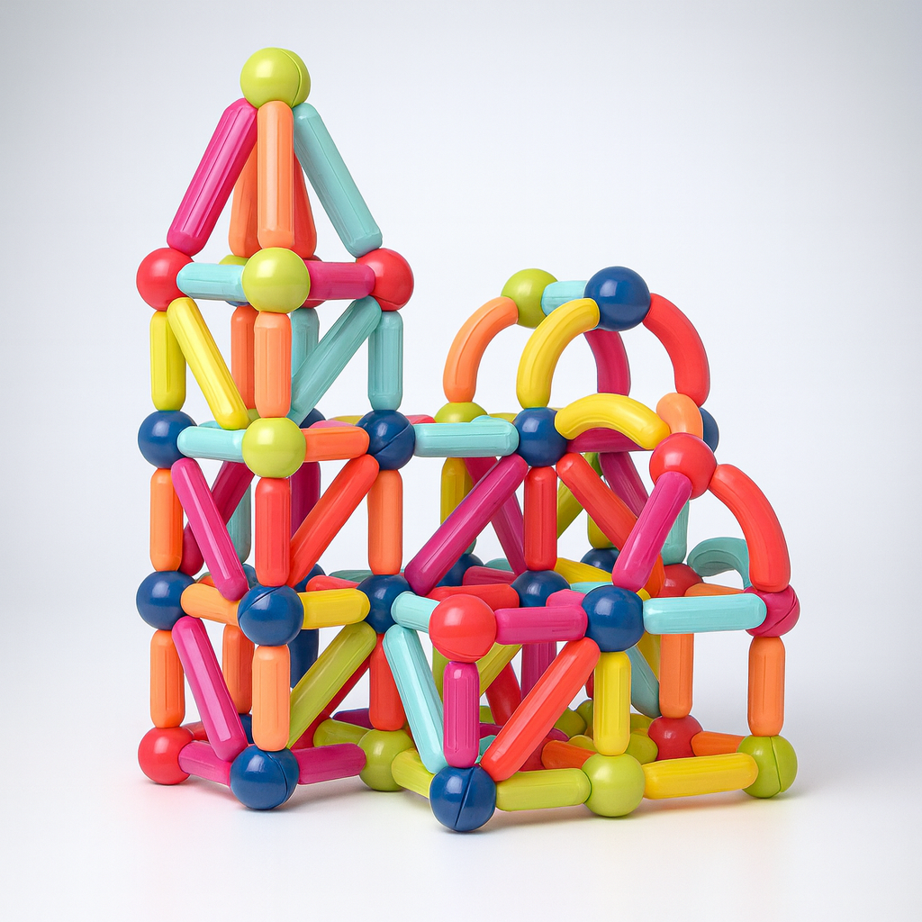 Magnetic Building Blocks Educational Toy Set