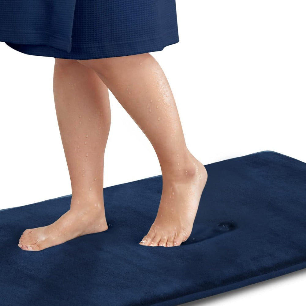 Alfombrilla de baño antideslizante de espuma viscoelástica